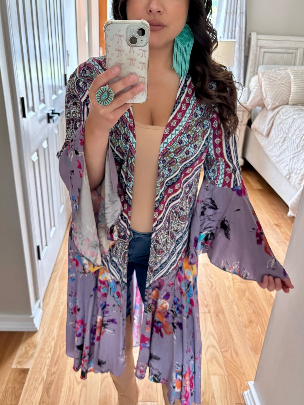 Umgee bohemian kimono duster - Picture 7 of 8